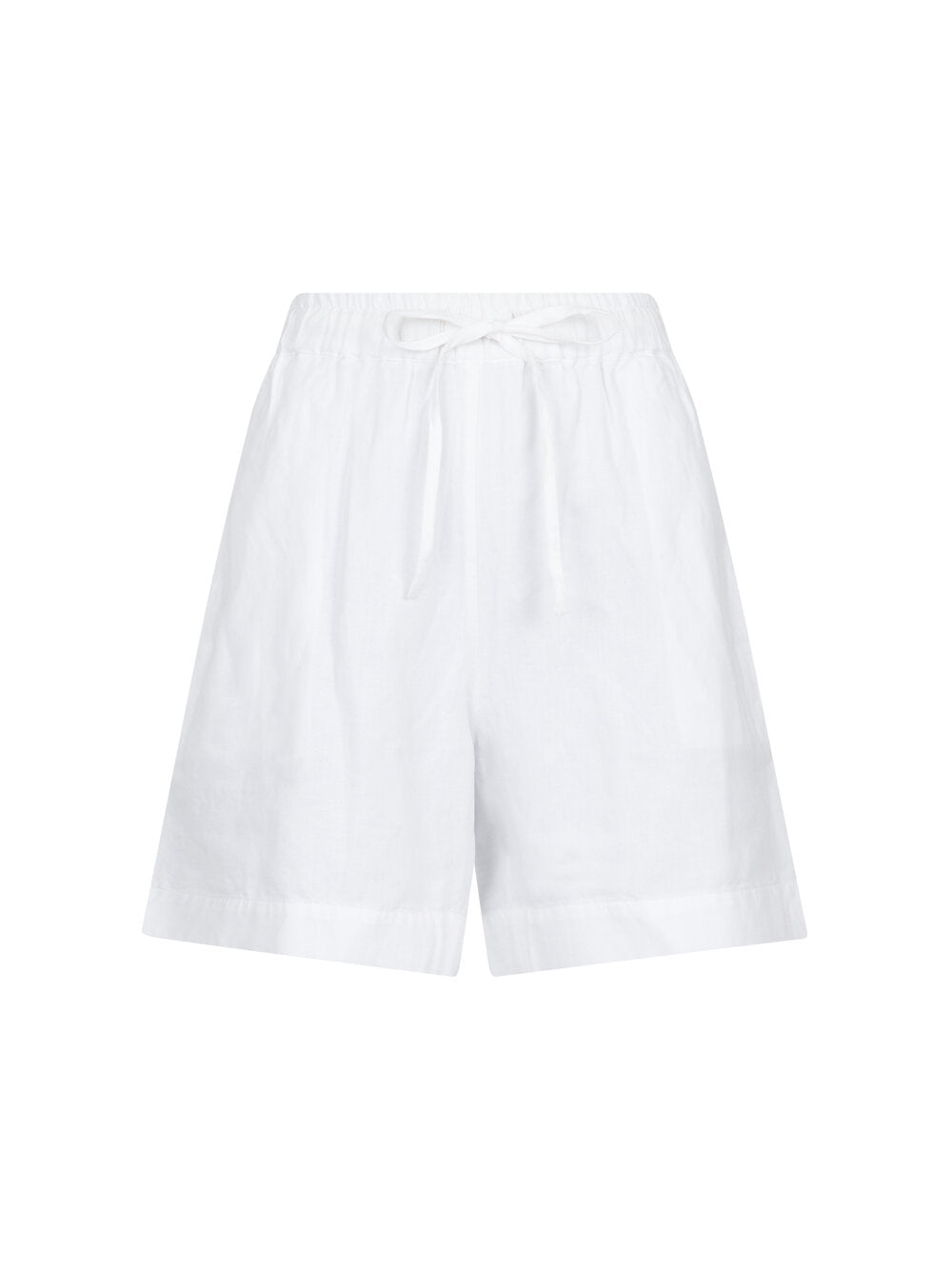 Hazel hørshorts - White
